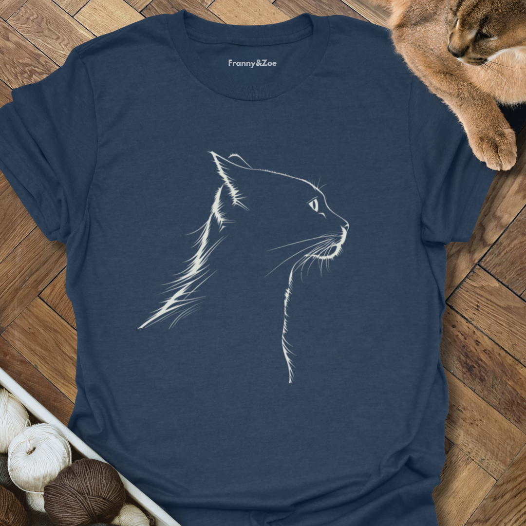 Cat Silhouette T-Shirt