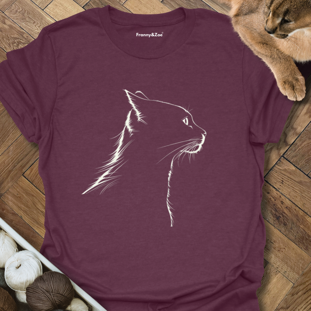 Cat Silhouette T-Shirt