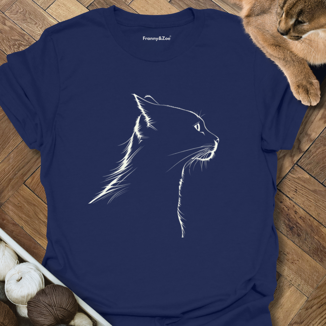 Cat Silhouette T-Shirt