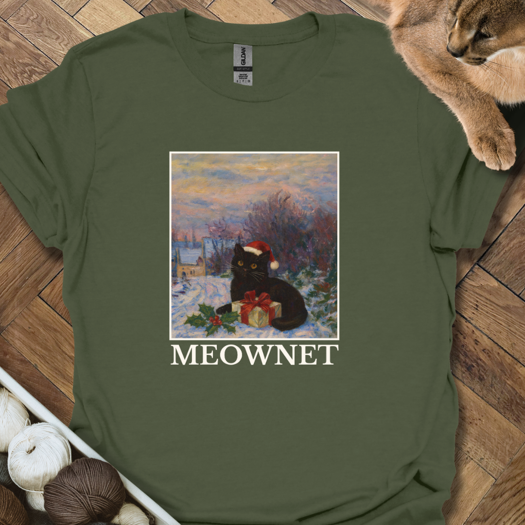 Christmas Meownet T-Shirt
