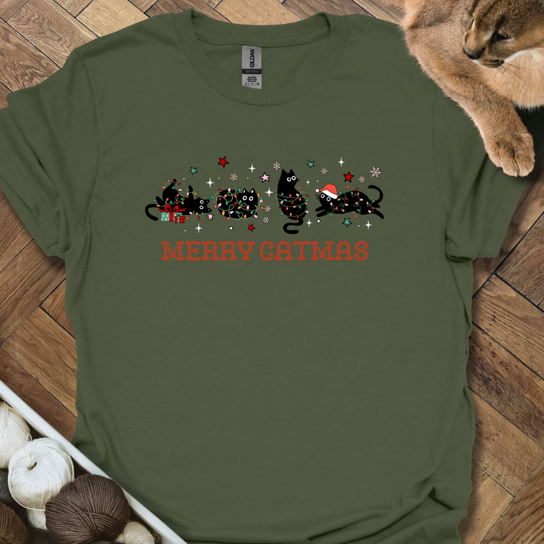 Merry Catmas II T-Shirt