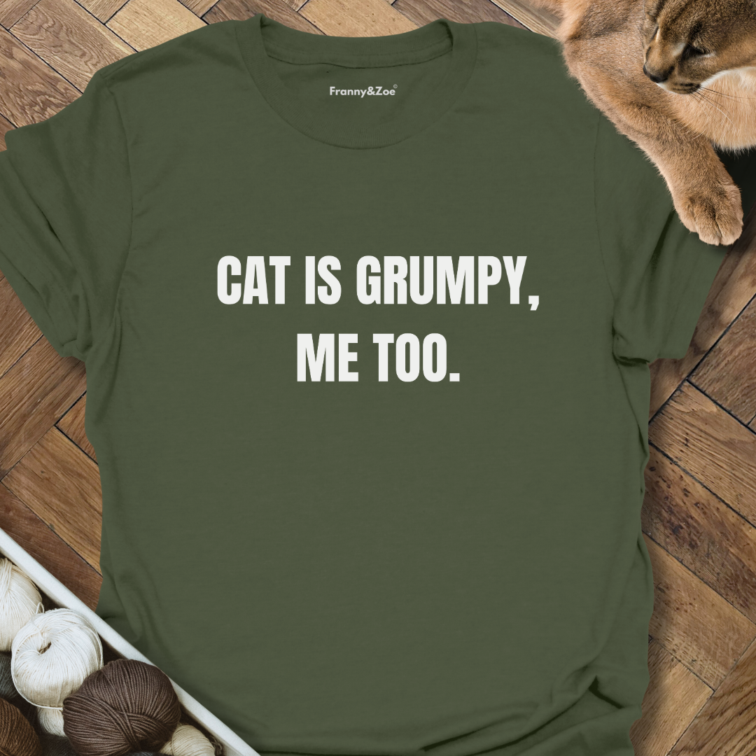 Cat Is Grumpy T-Shirt
