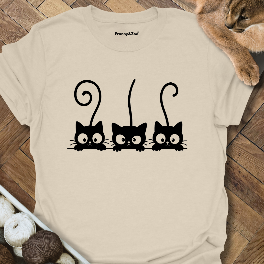 Three Cats T-Shirt