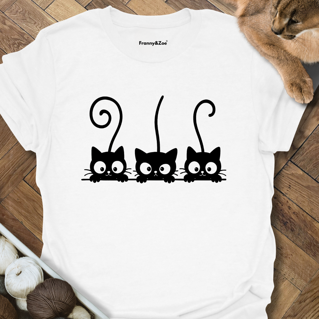 Three Cats T-Shirt