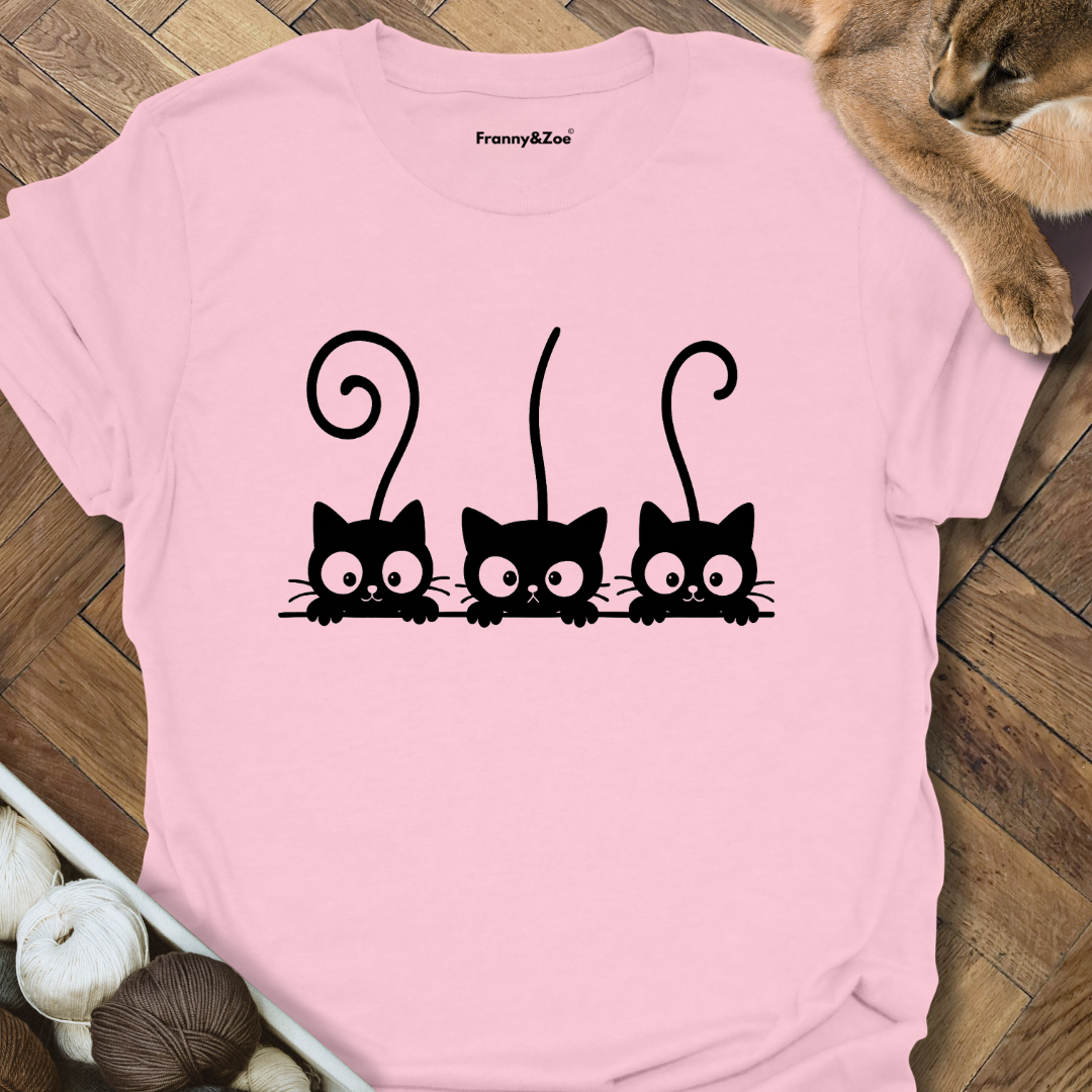 Three Cats T-Shirt