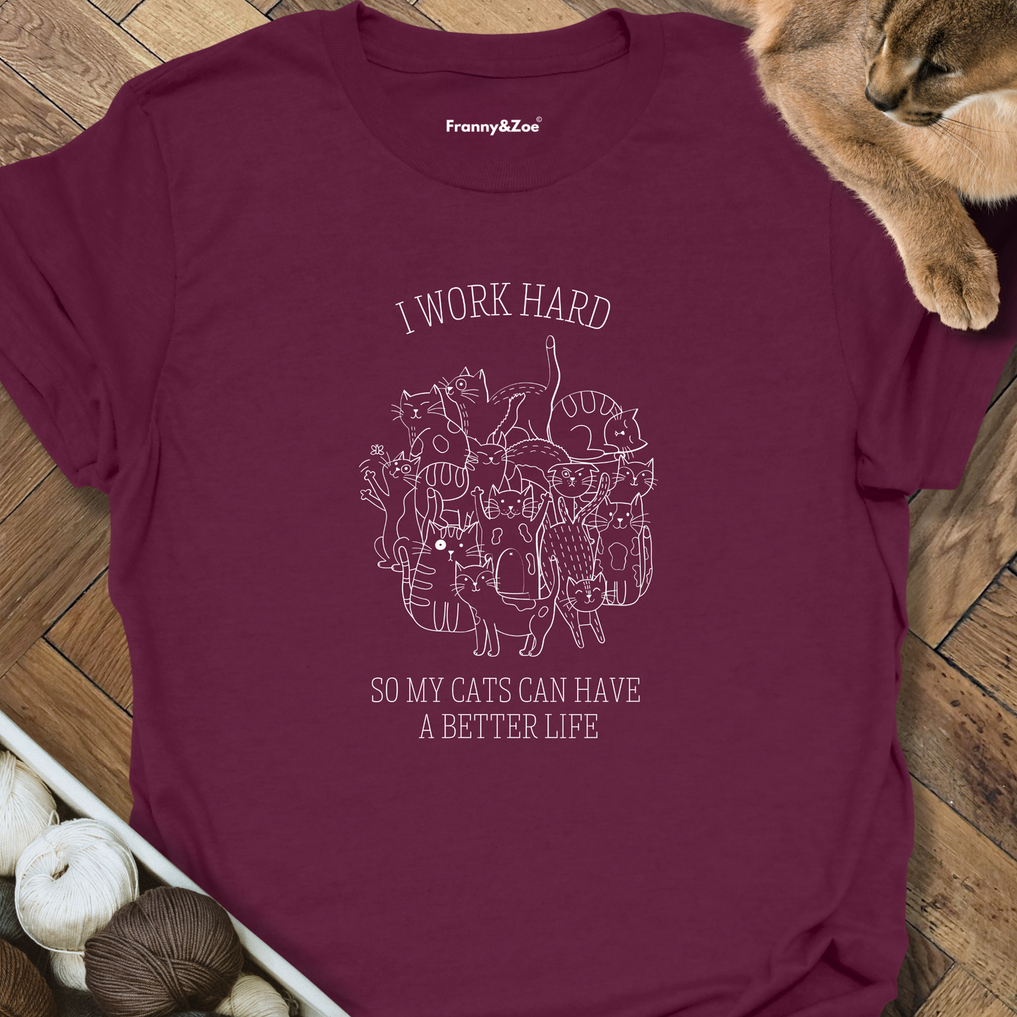 I Work Hard T-Shirt