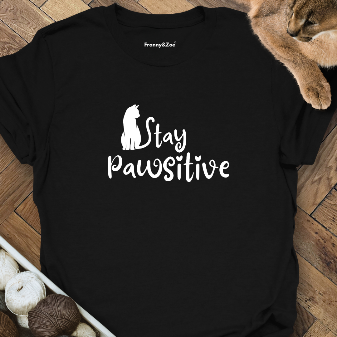 Stay pawsitive T-Shirt