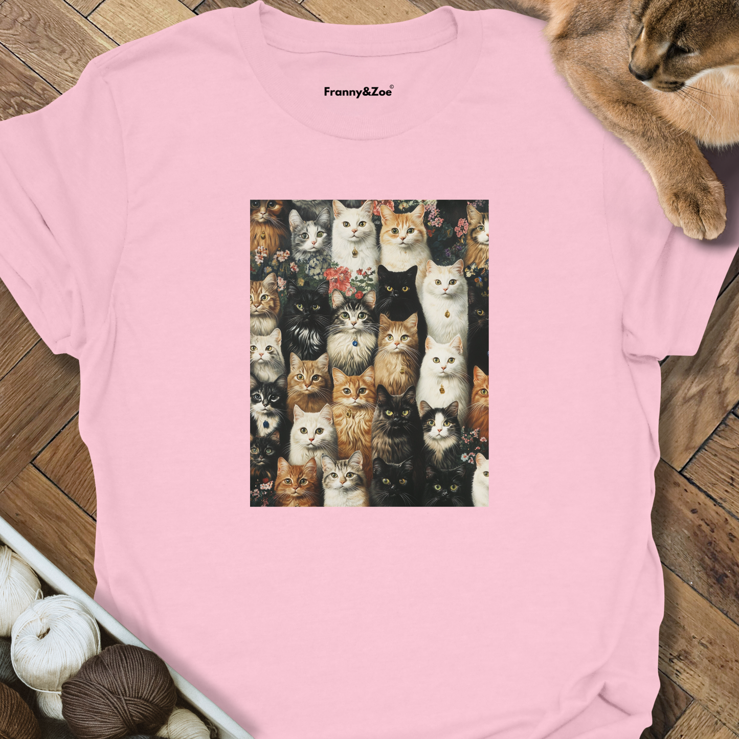 Cats Wallpaper T-Shirt