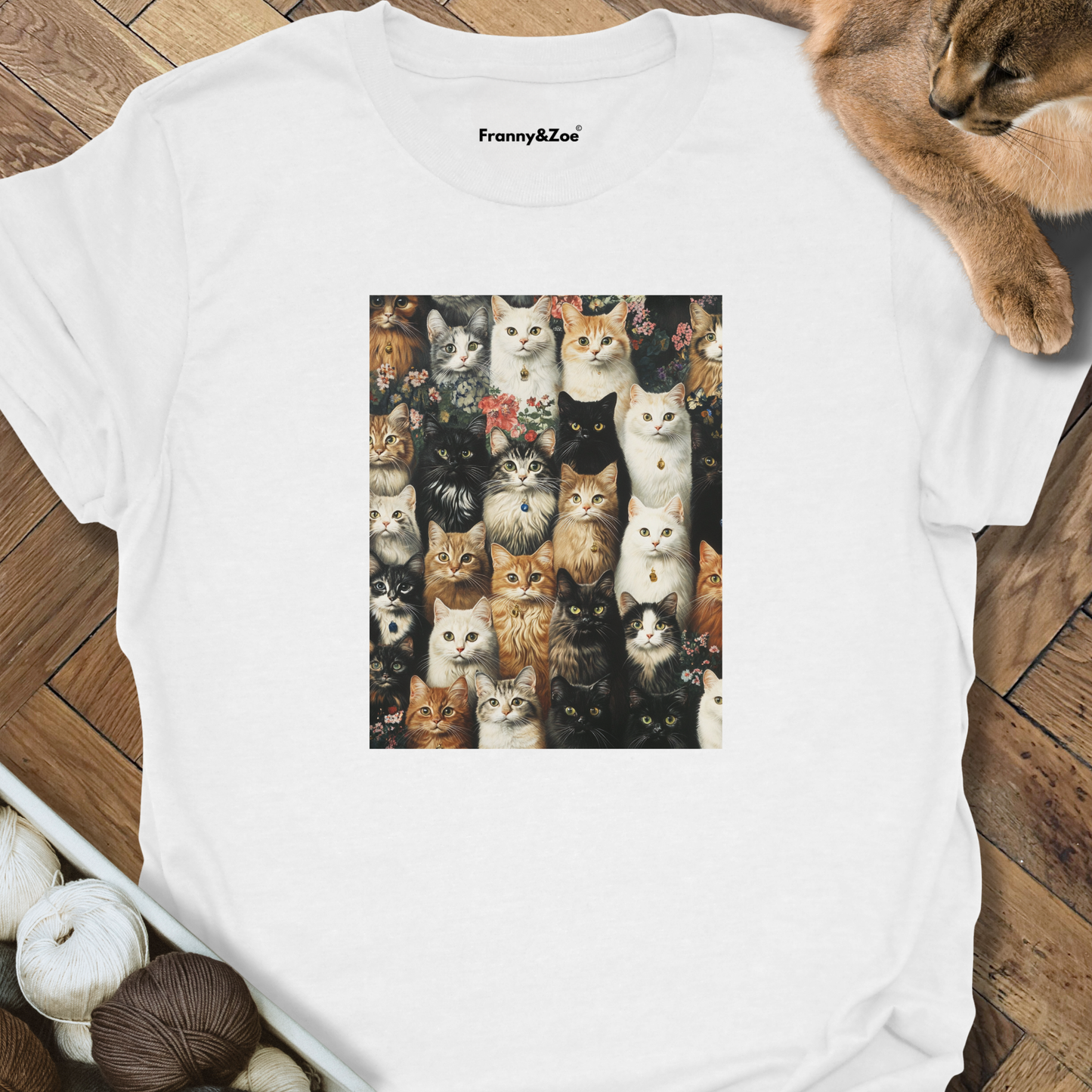Cats Wallpaper T-Shirt