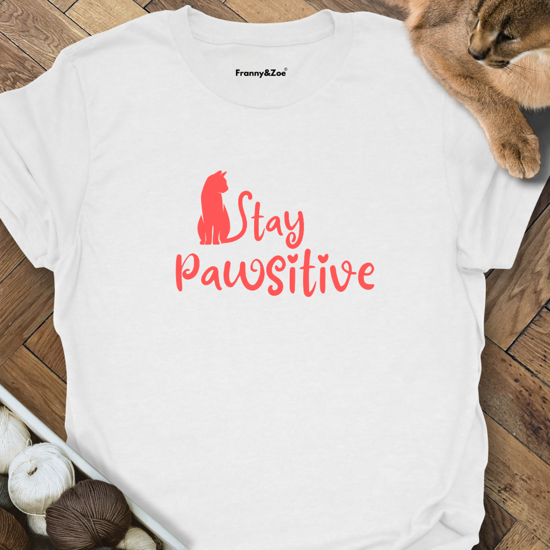 Stay pawsitive T-Shirt
