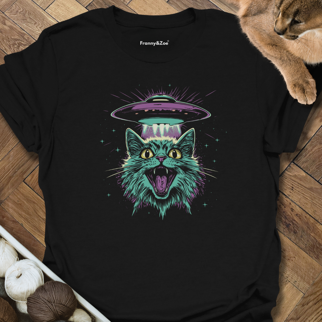 Ufo-Katzen T-Shirt
