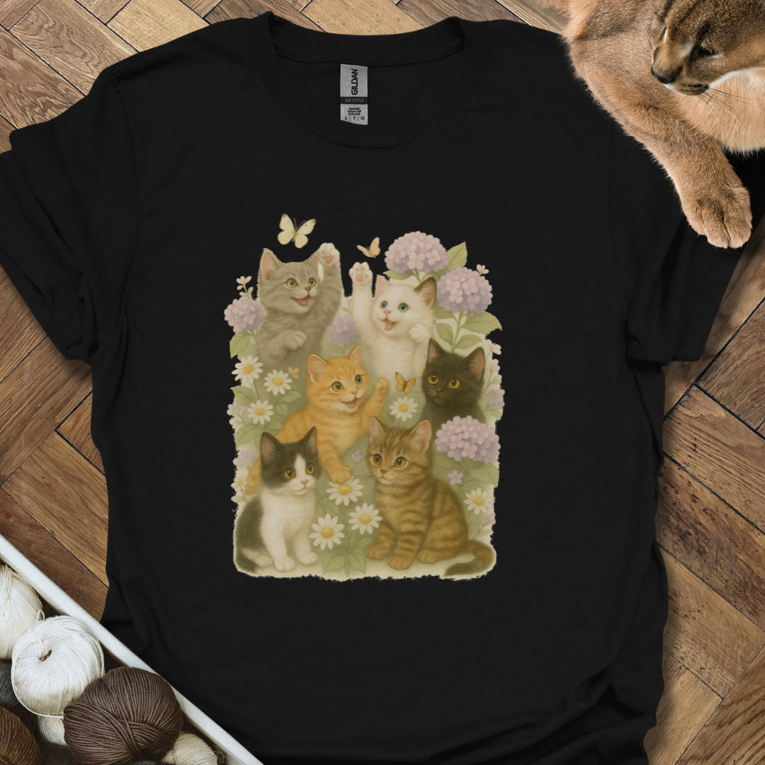 Butterfly Cats T-Shirt
