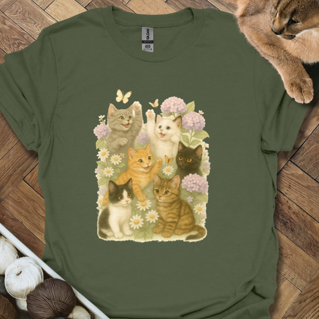 Butterfly Cats T-Shirt