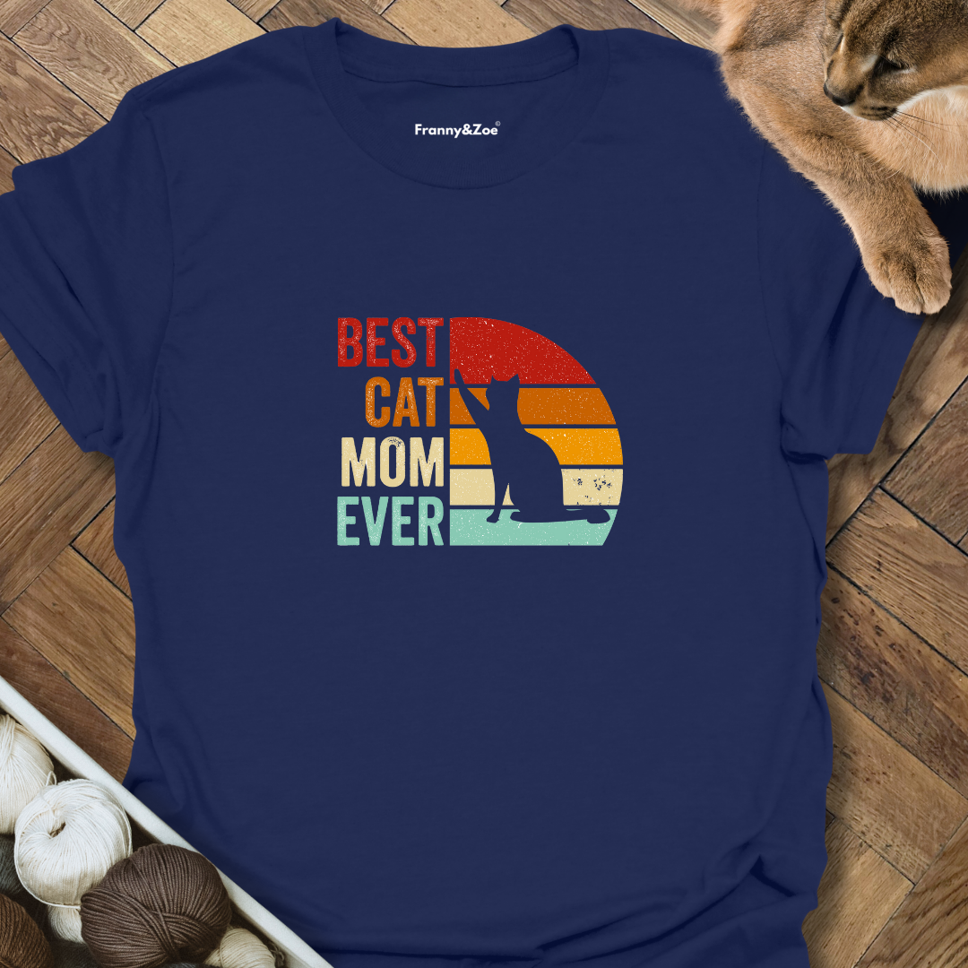 Best Cat Mom T-Shirt