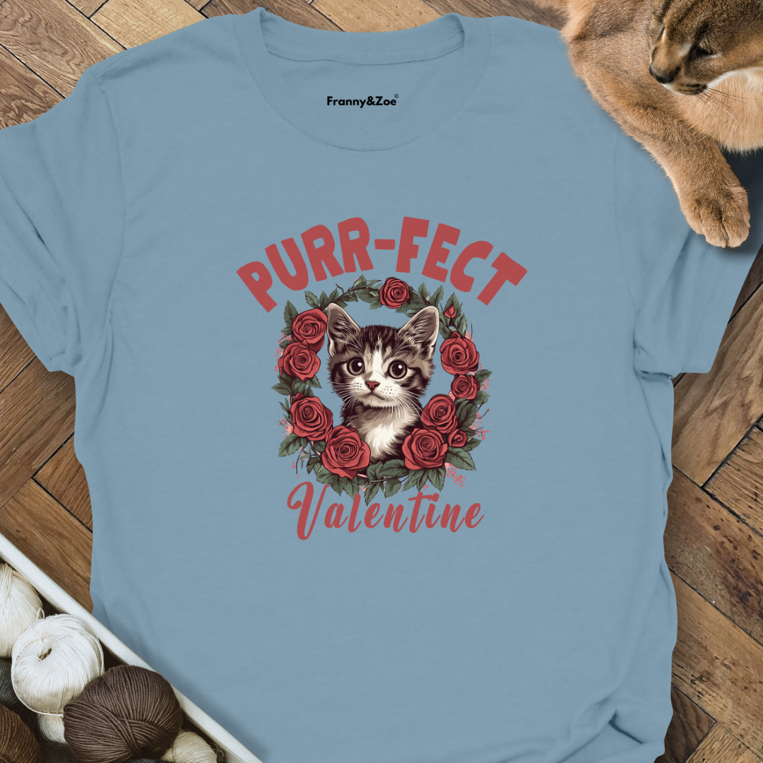 Purrfect valentine T-Shirt