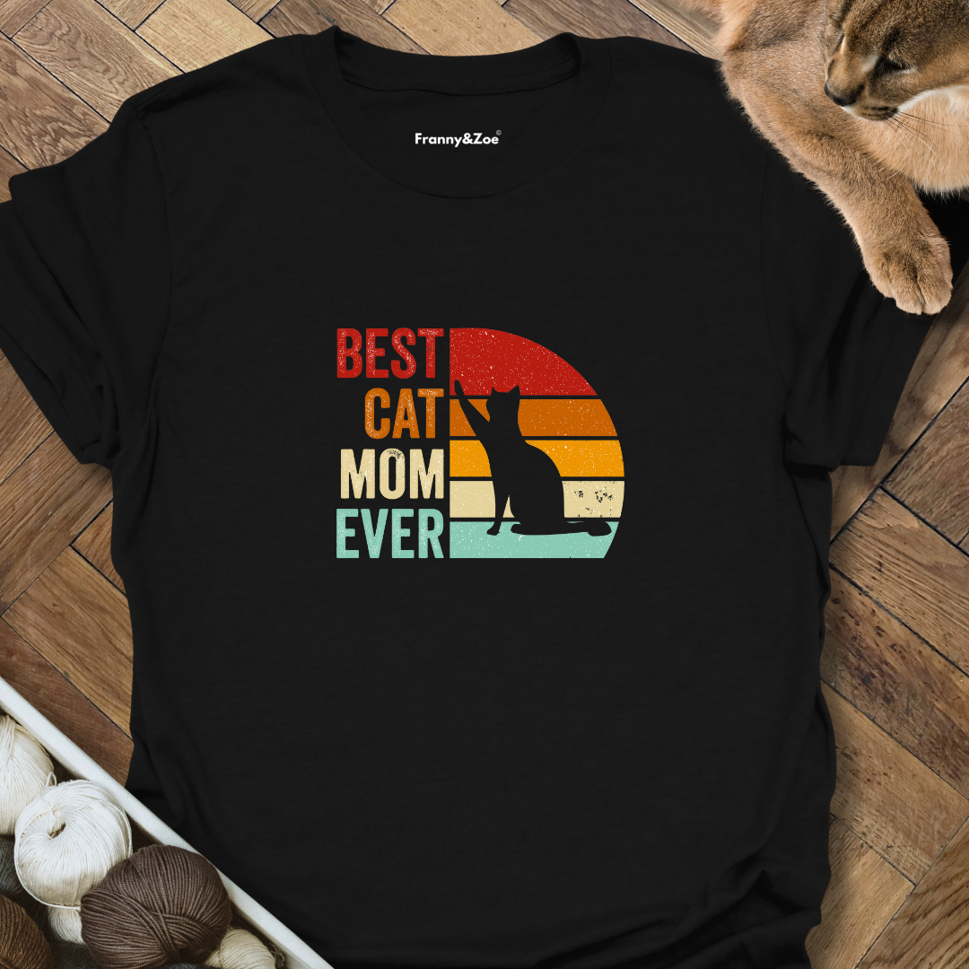 Best Cat Mom T-Shirt