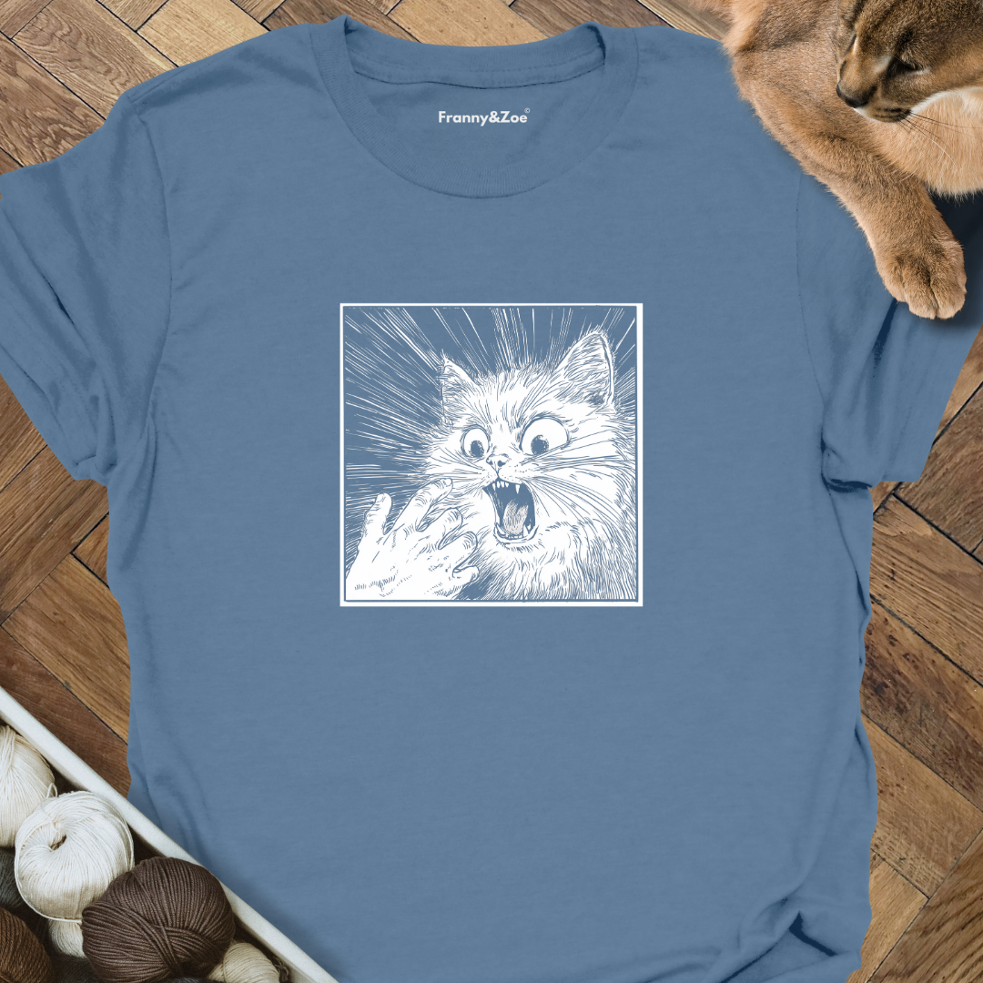 Katzenbiss-T-Shirt