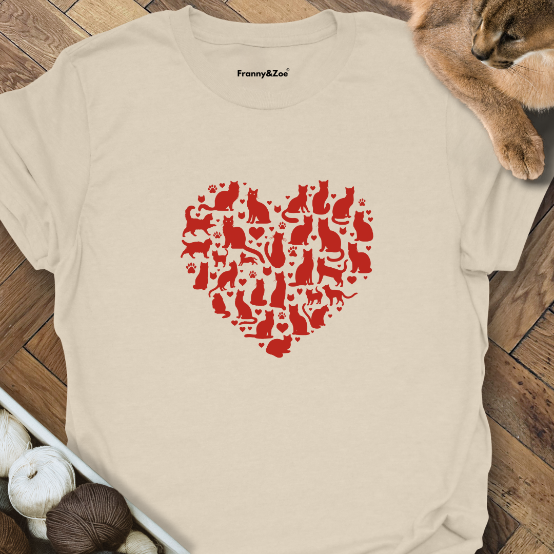 Heart of cats T-Shirt