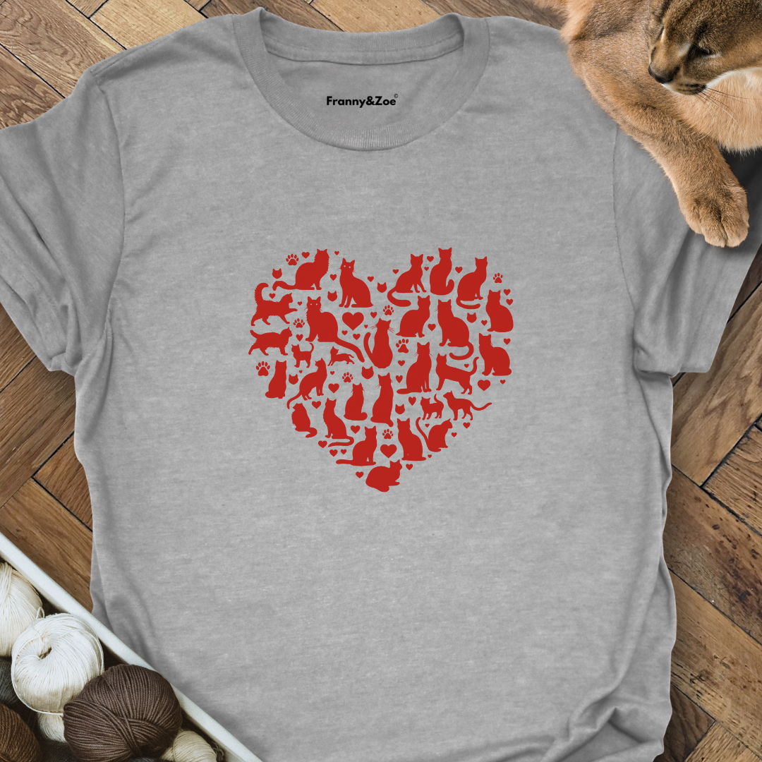 Heart of cats T-Shirt