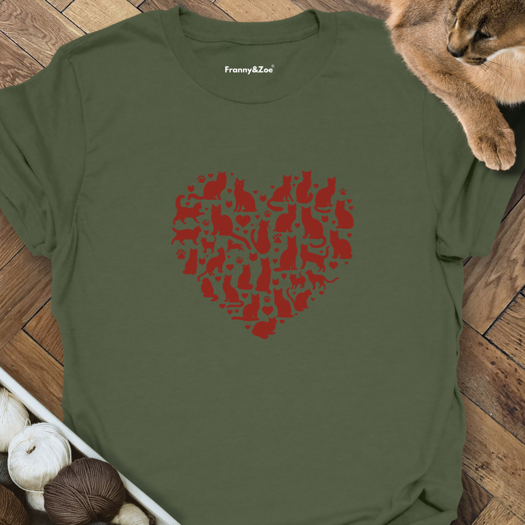 Heart of cats T-Shirt