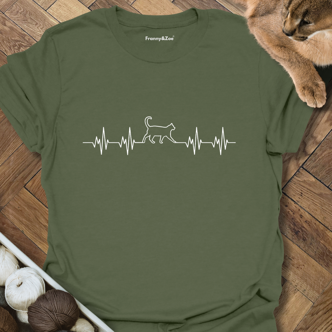 Herzschlag-T-Shirt
