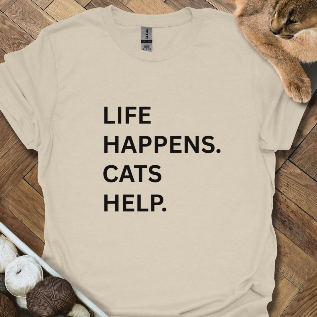 Cats Help T-Shirt