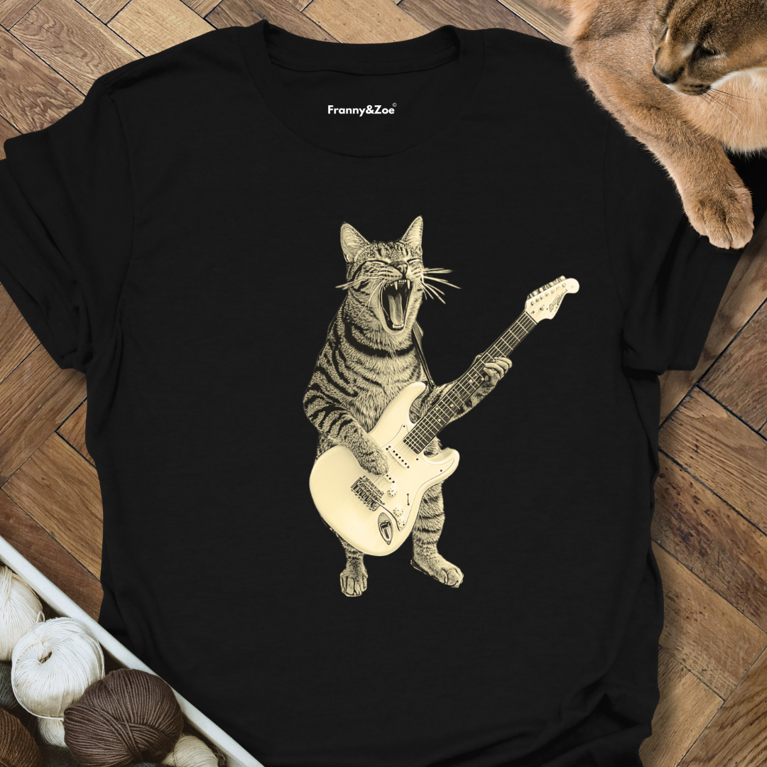 Guitar Cat T-Shirt