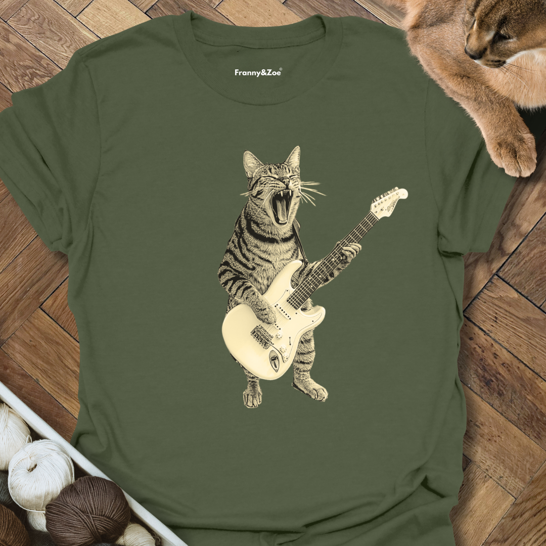 Guitar Cat T-Shirt