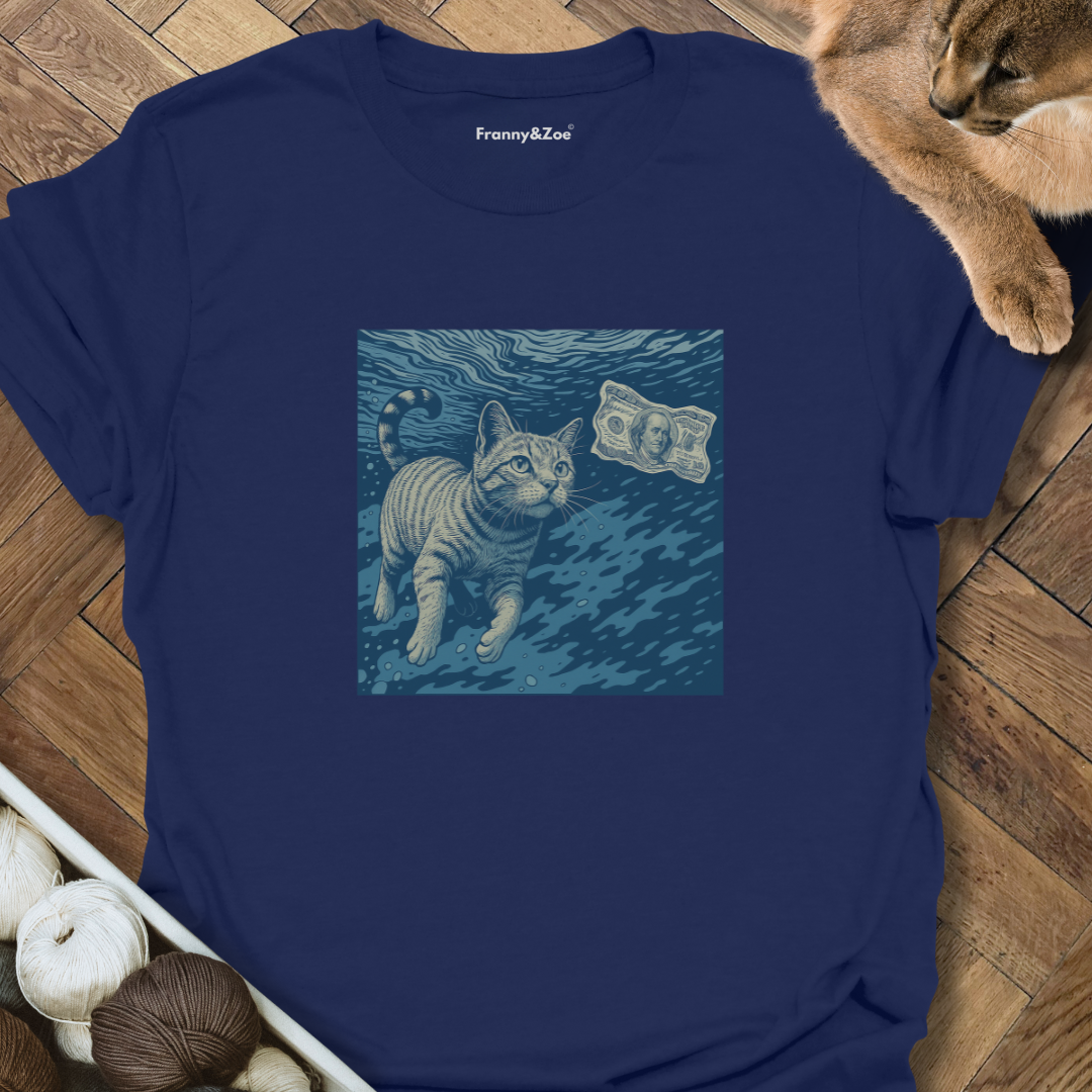 Swiming Cat T-Shirt