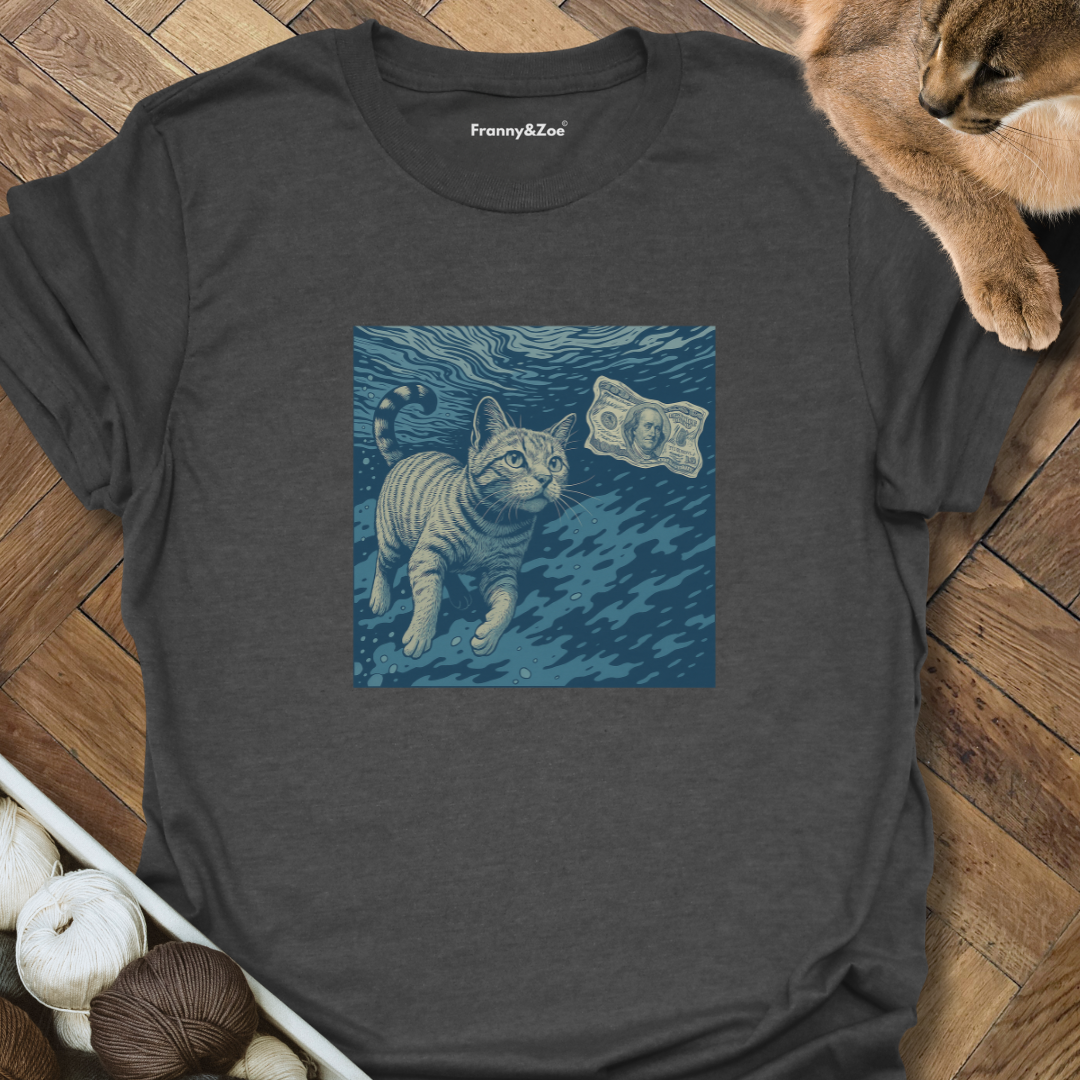 Swiming Cat T-Shirt
