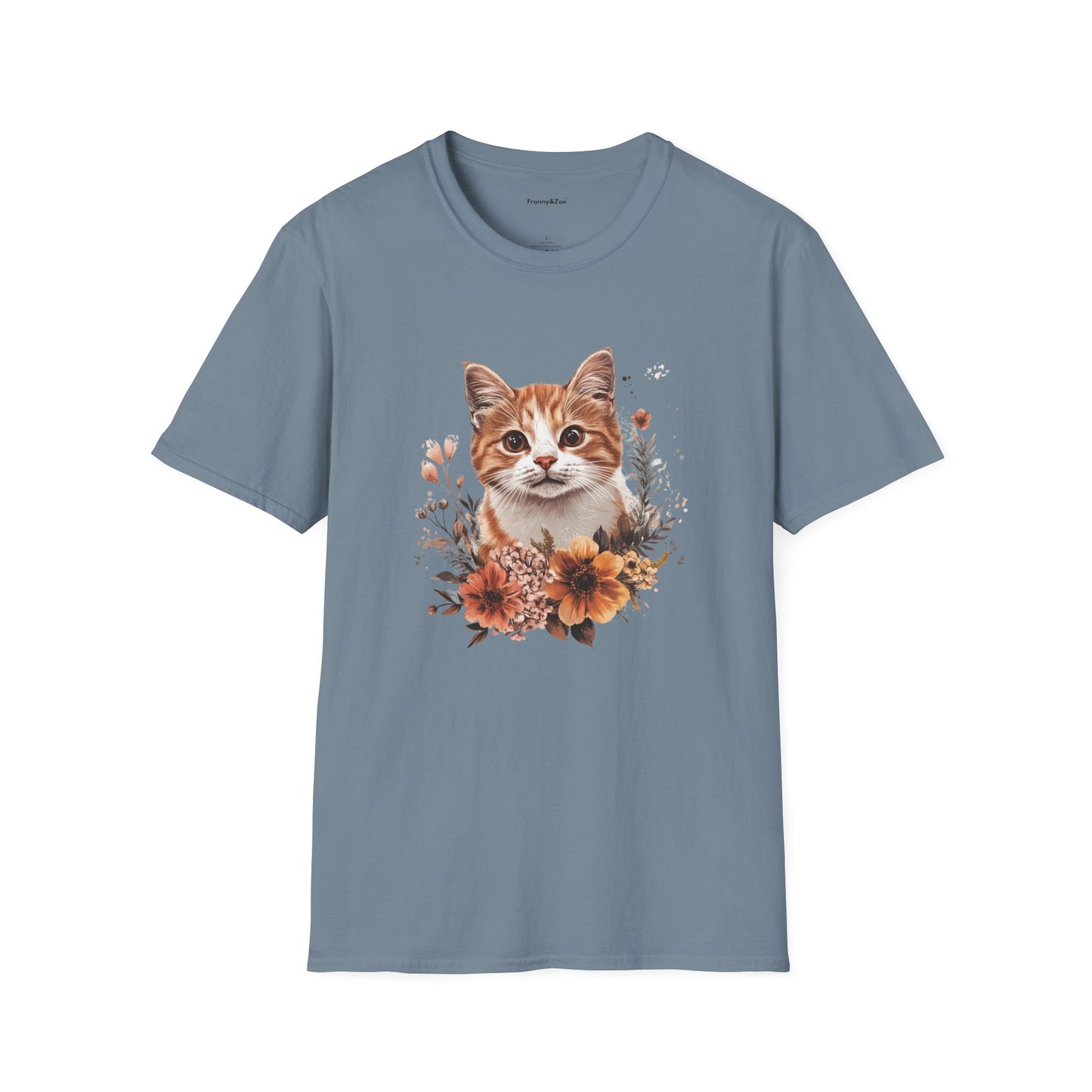 Cat and flower II T-Shirt