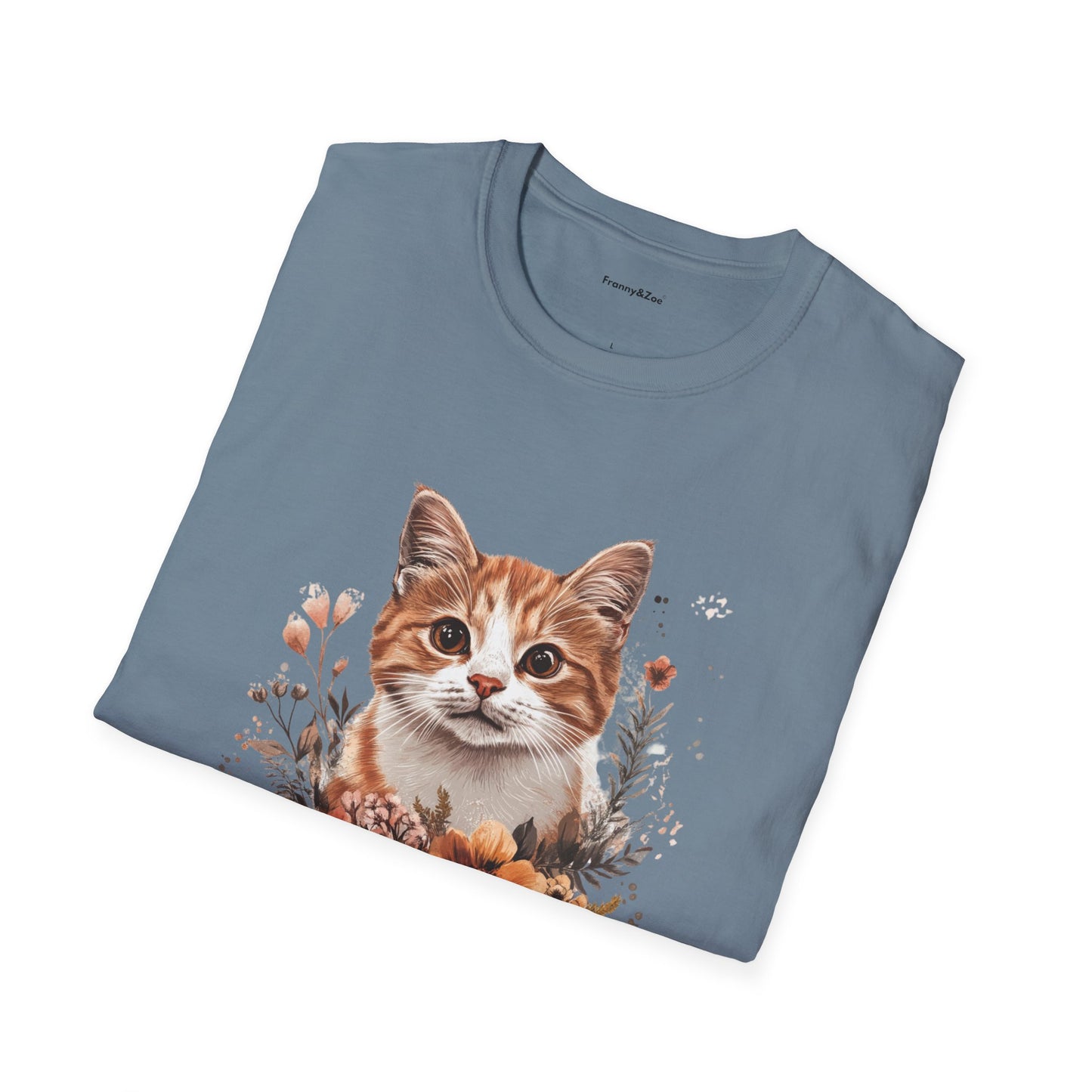 Cat and flower II T-Shirt