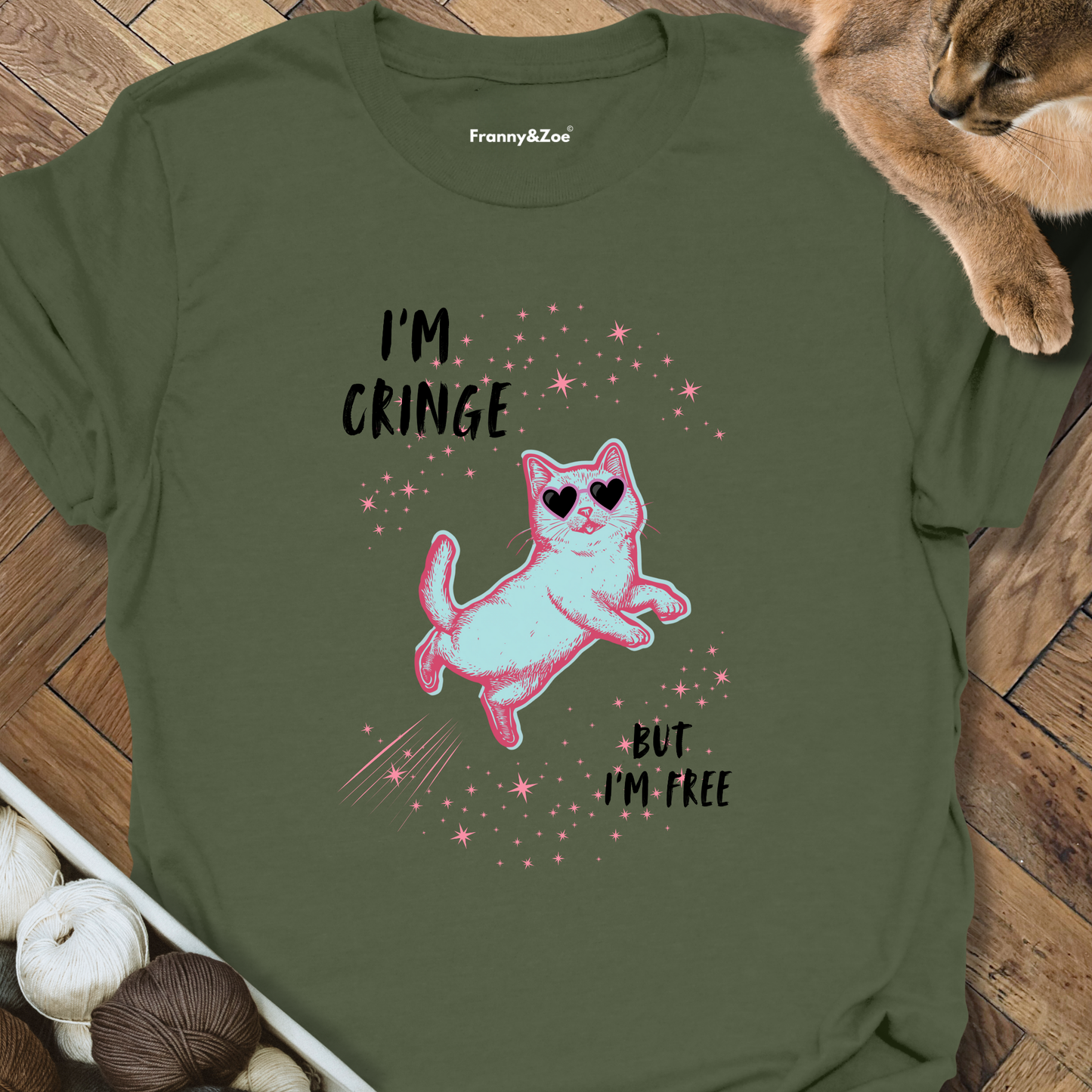 Cringe Cat T-Shirt