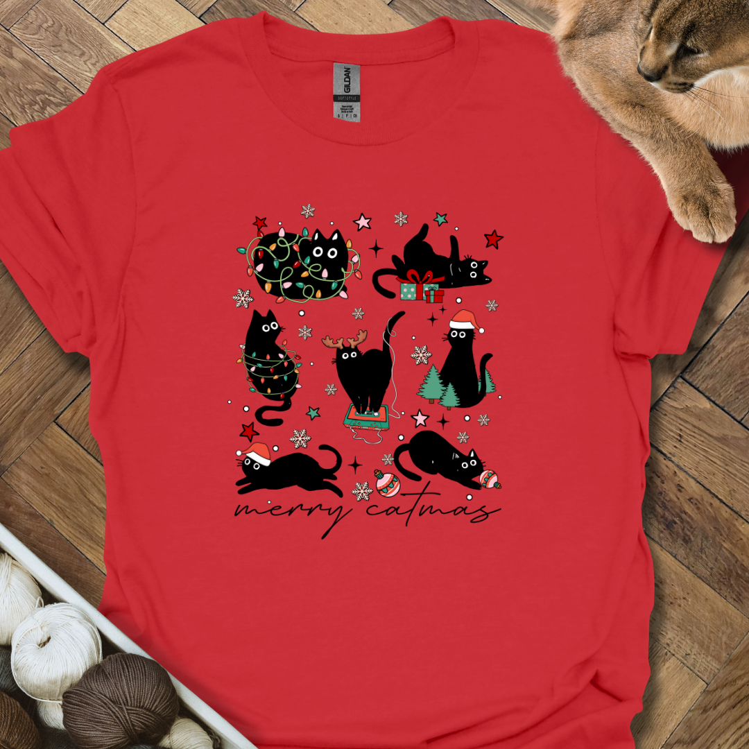 Merry Catmas T-Shirt