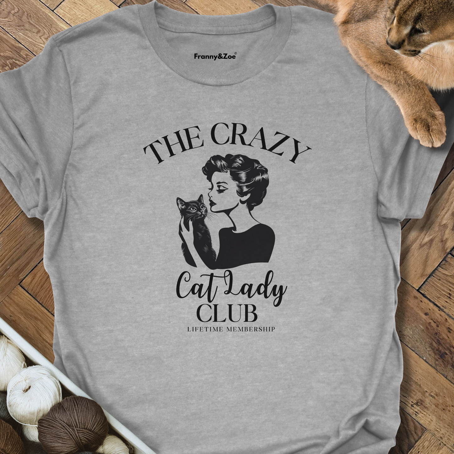 Cat Lady Club T-Shirt