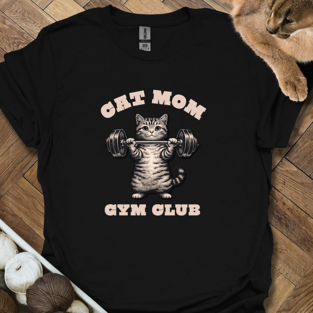 Cat Mom Gym T-Shirt