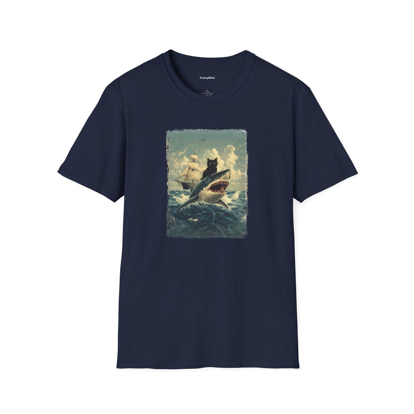 Cat on shark II T-Shirt