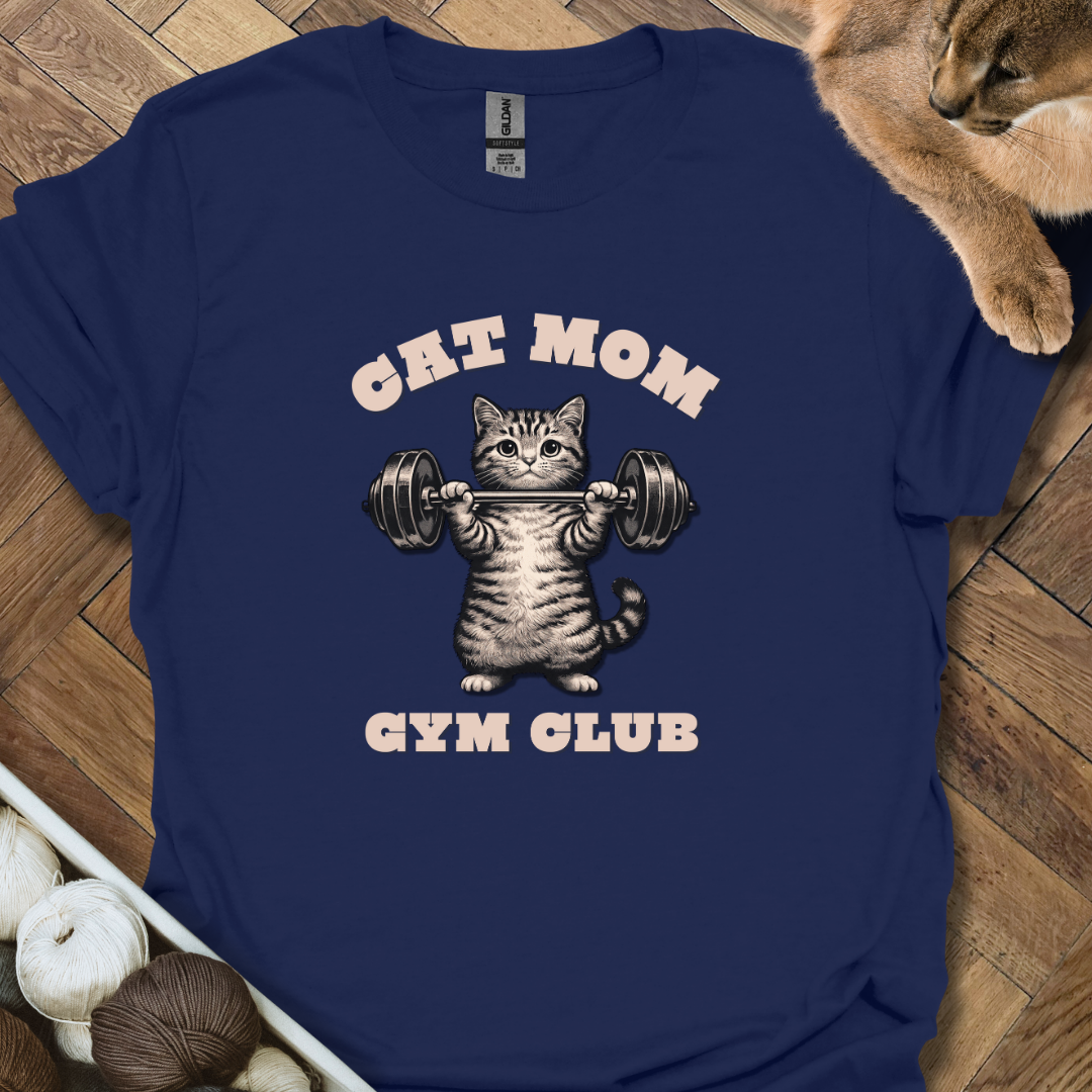 Cat Mom Gym T-Shirt