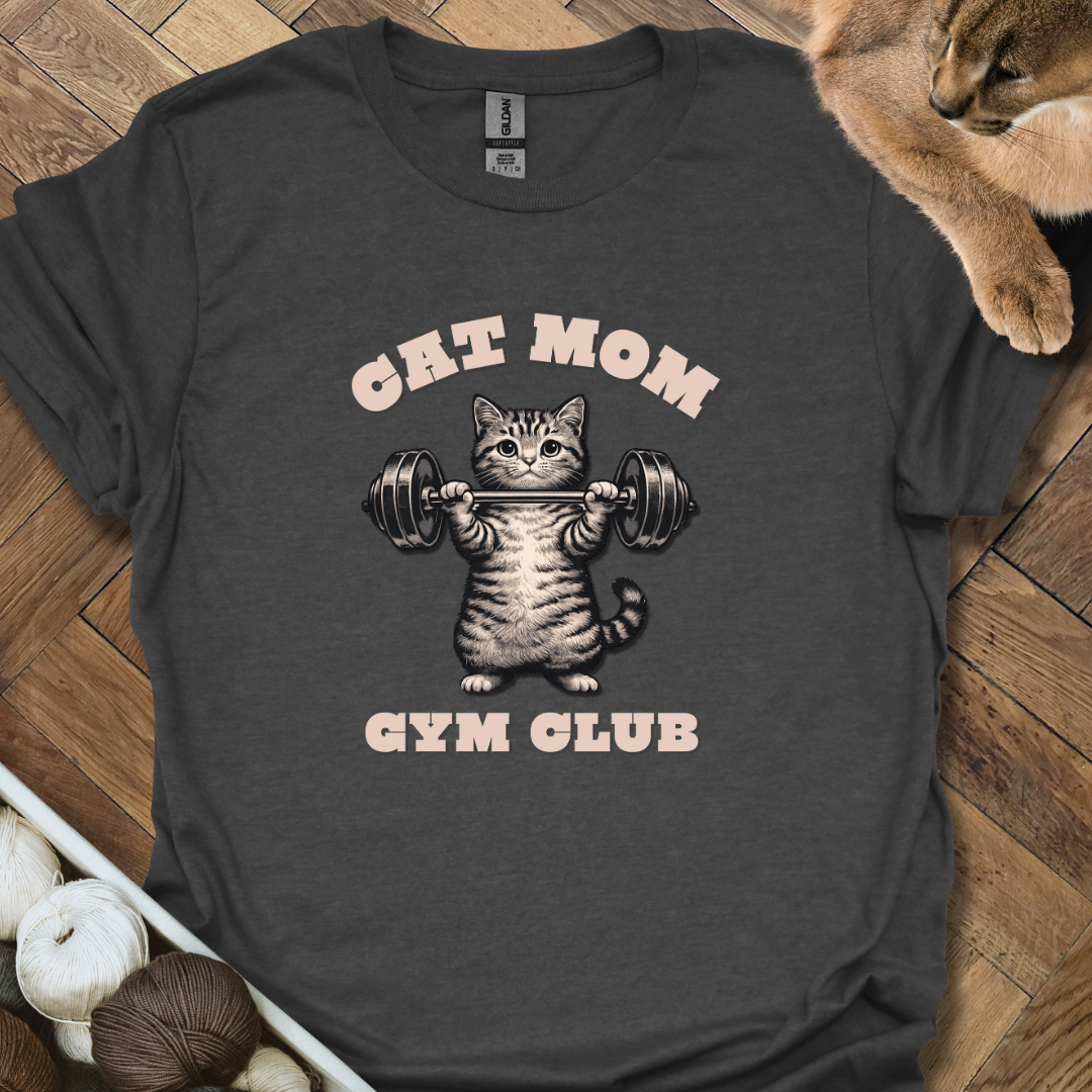 Cat Mom Gym T-Shirt