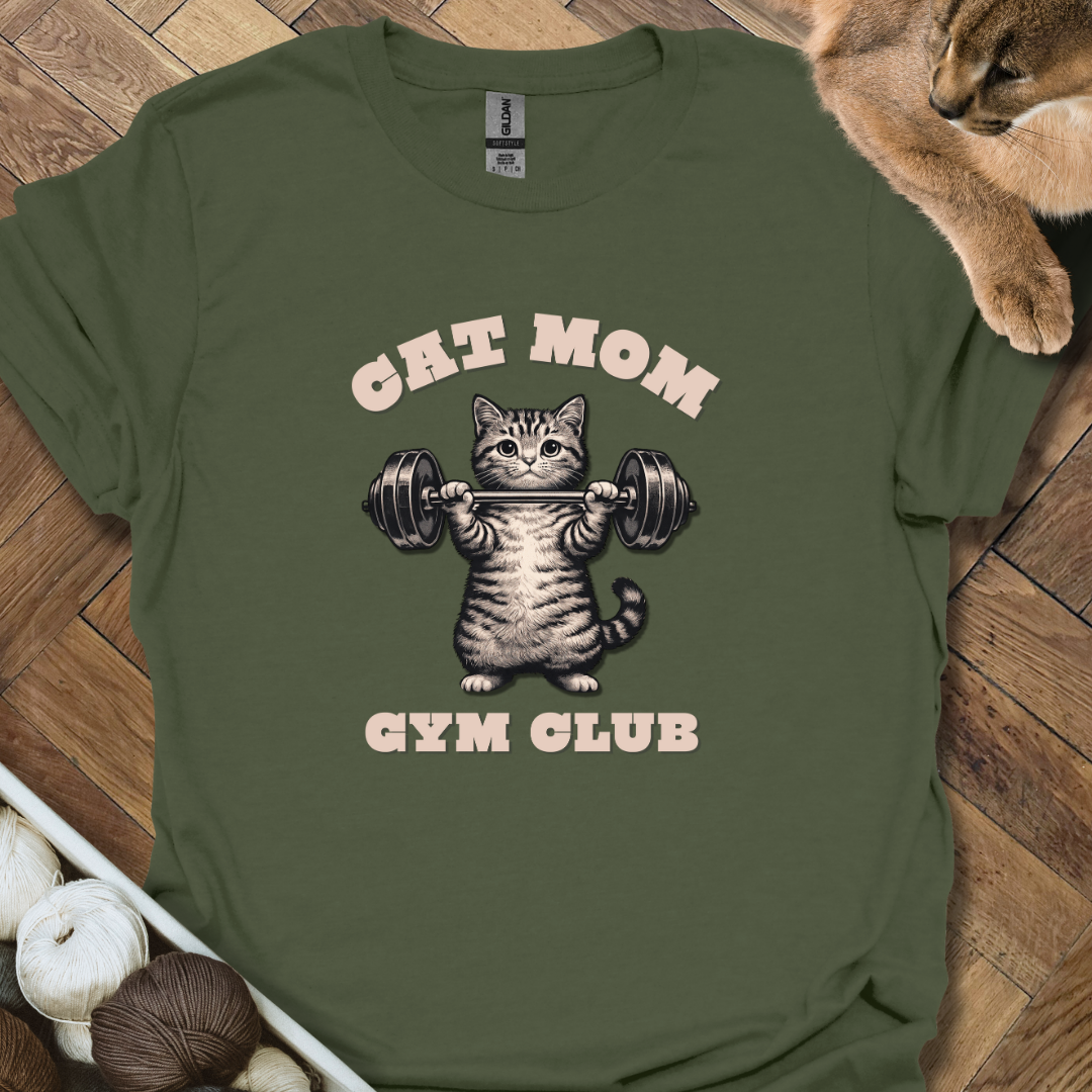 Cat Mom Gym T-Shirt