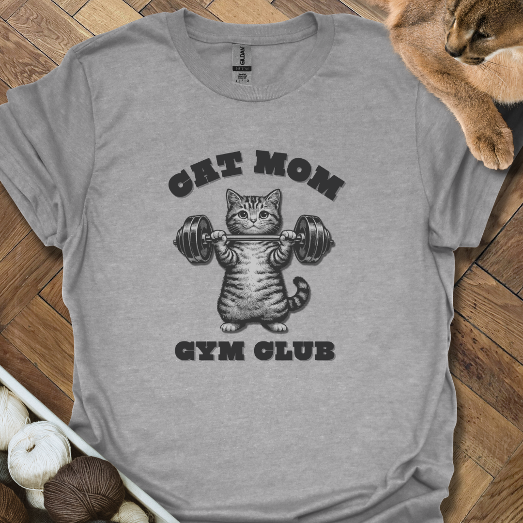 Cat Mom Gym T-Shirt