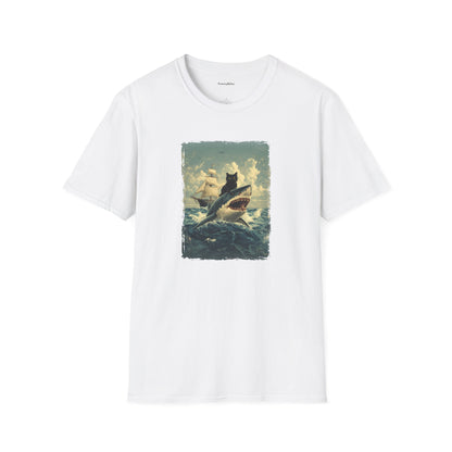 Cat on shark II T-Shirt