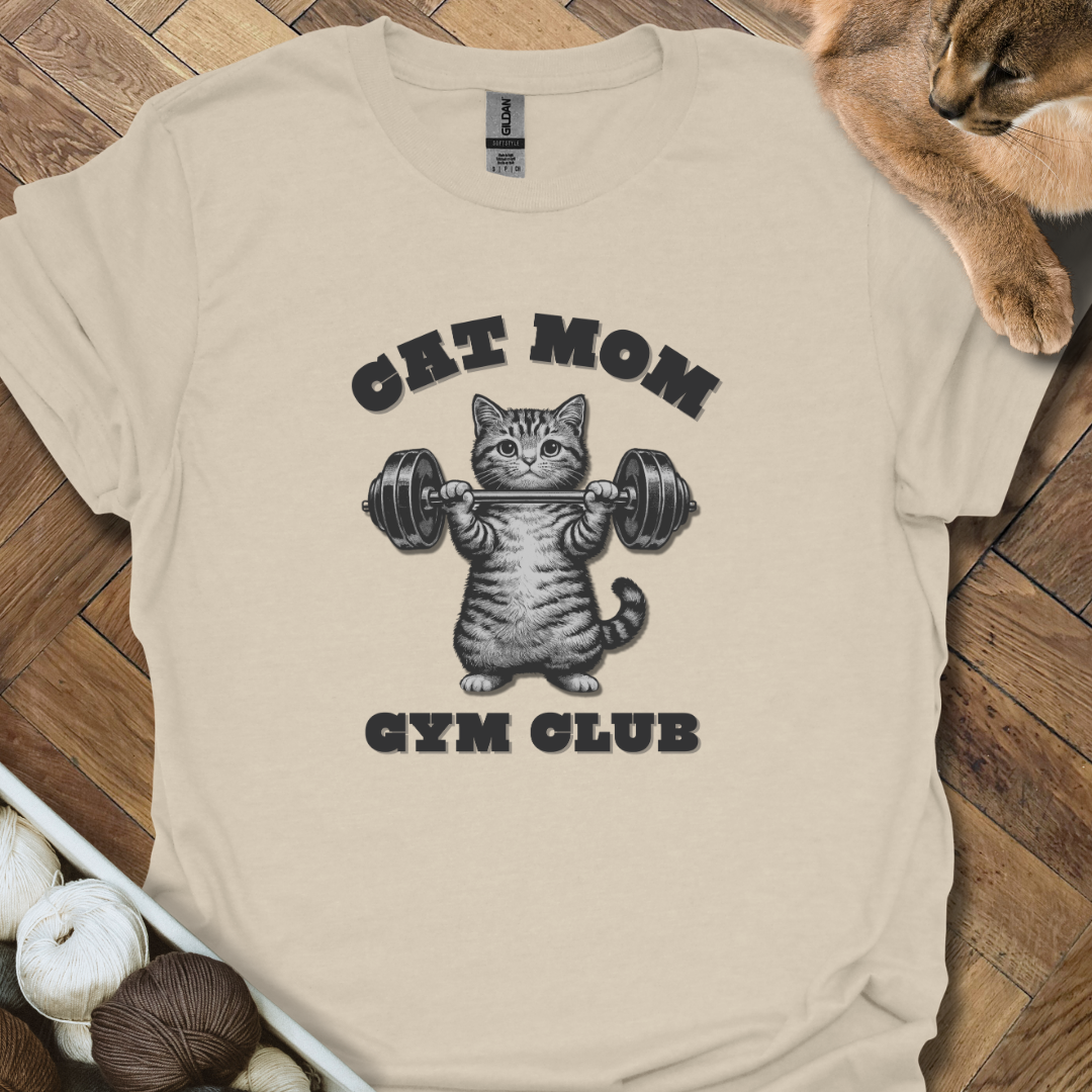 Cat Mom Gym T-Shirt
