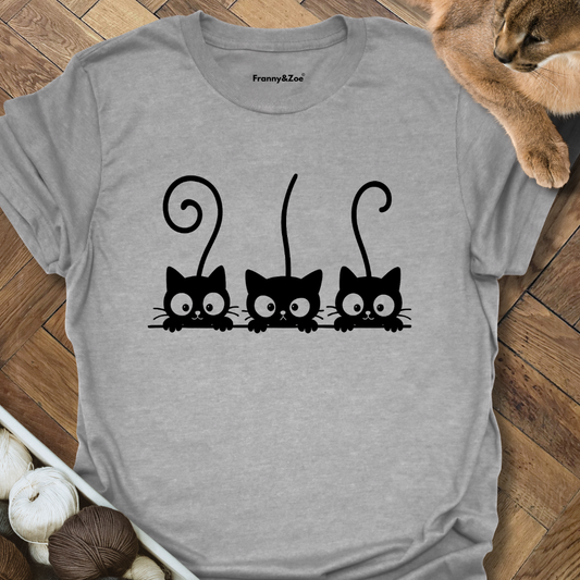 Three Cats T-Shirt