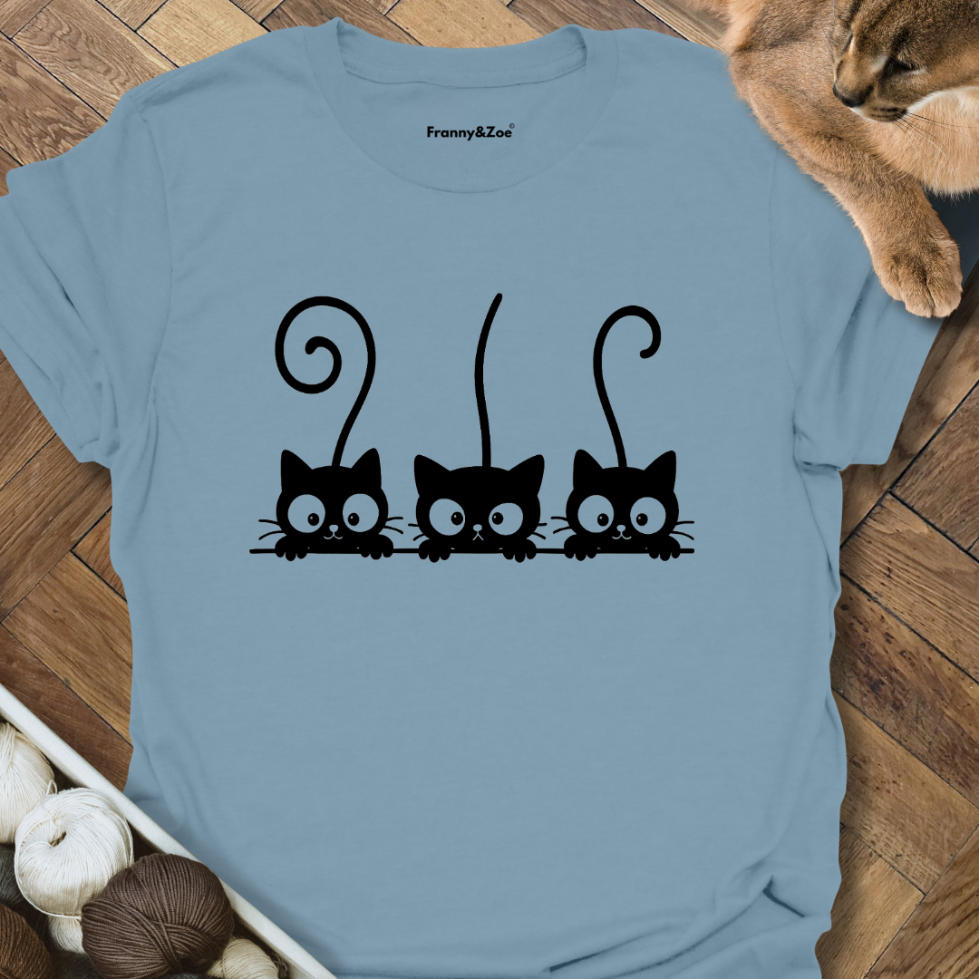 Three Cats T-Shirt