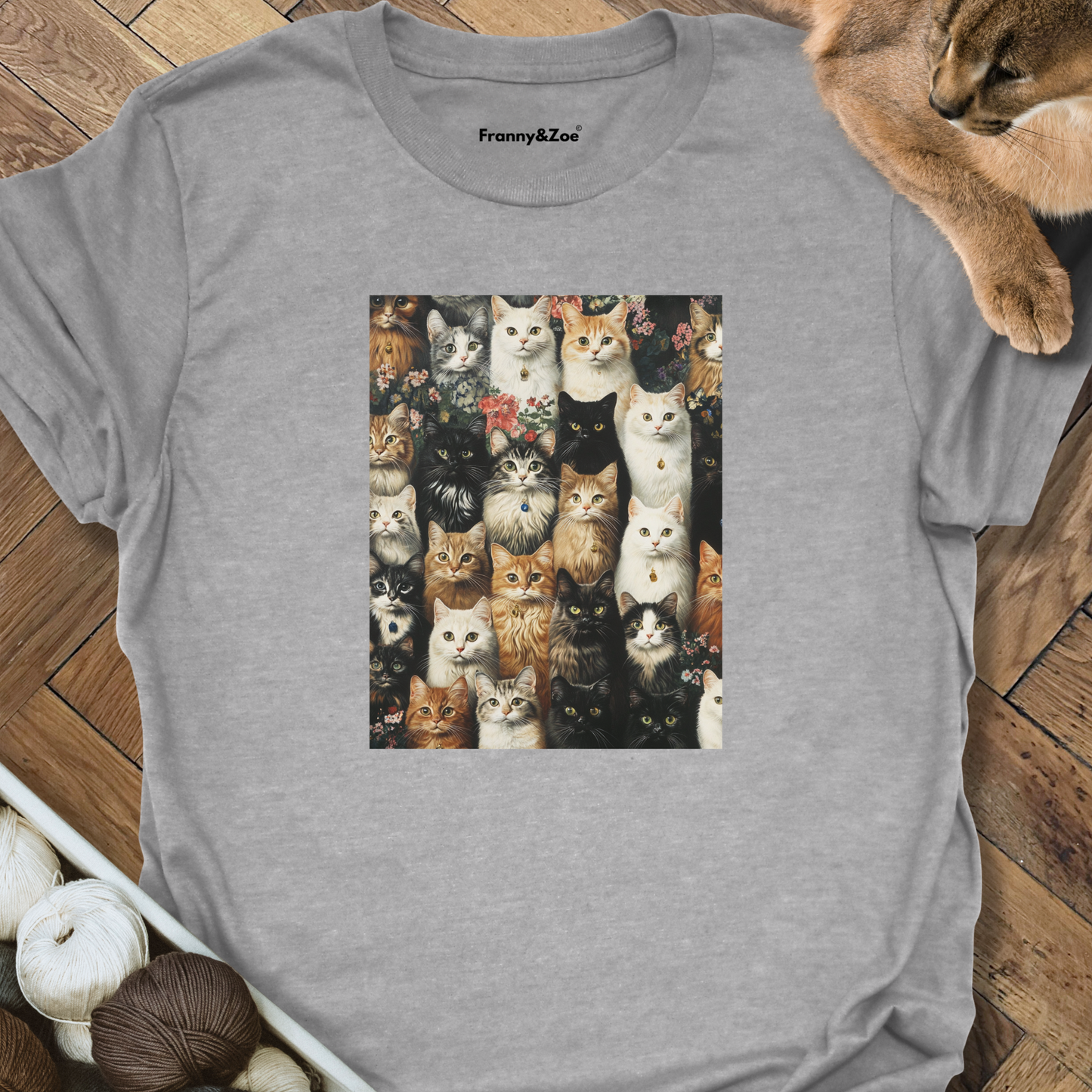 Cats Wallpaper T-Shirt