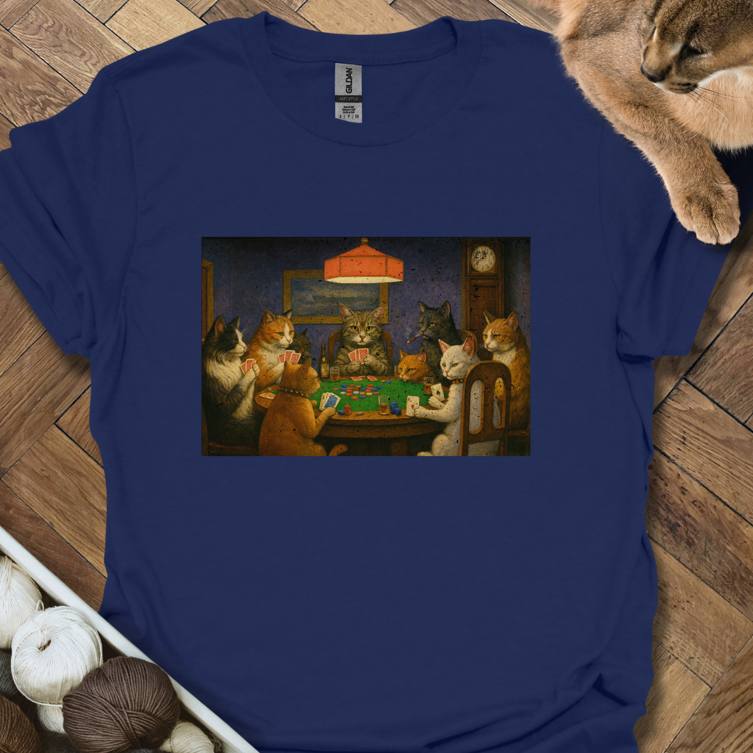 Poker Cats T-Shirt