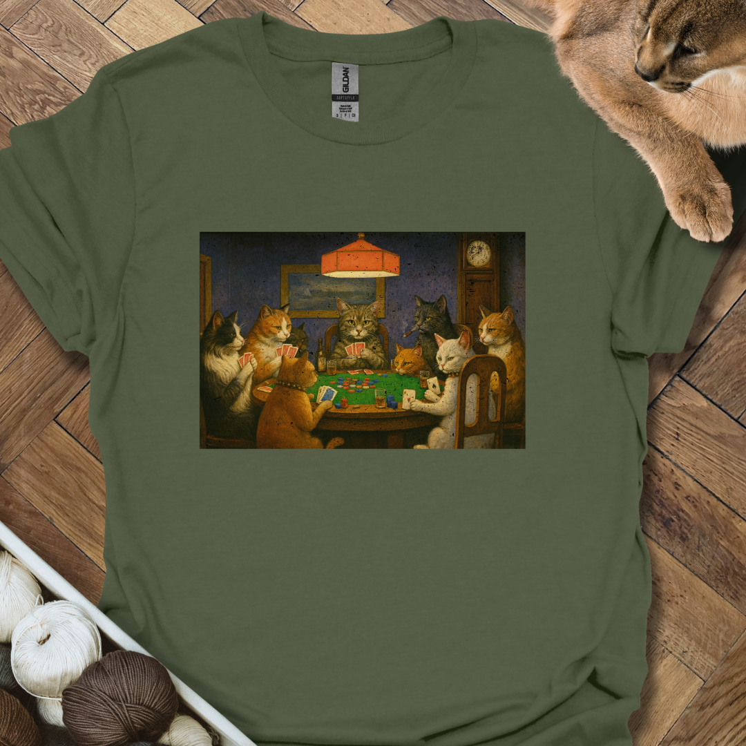 Poker Cats T-Shirt
