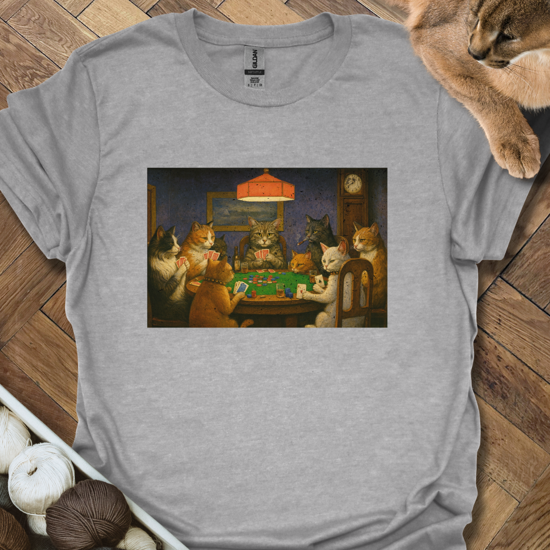 Poker Cats T-Shirt