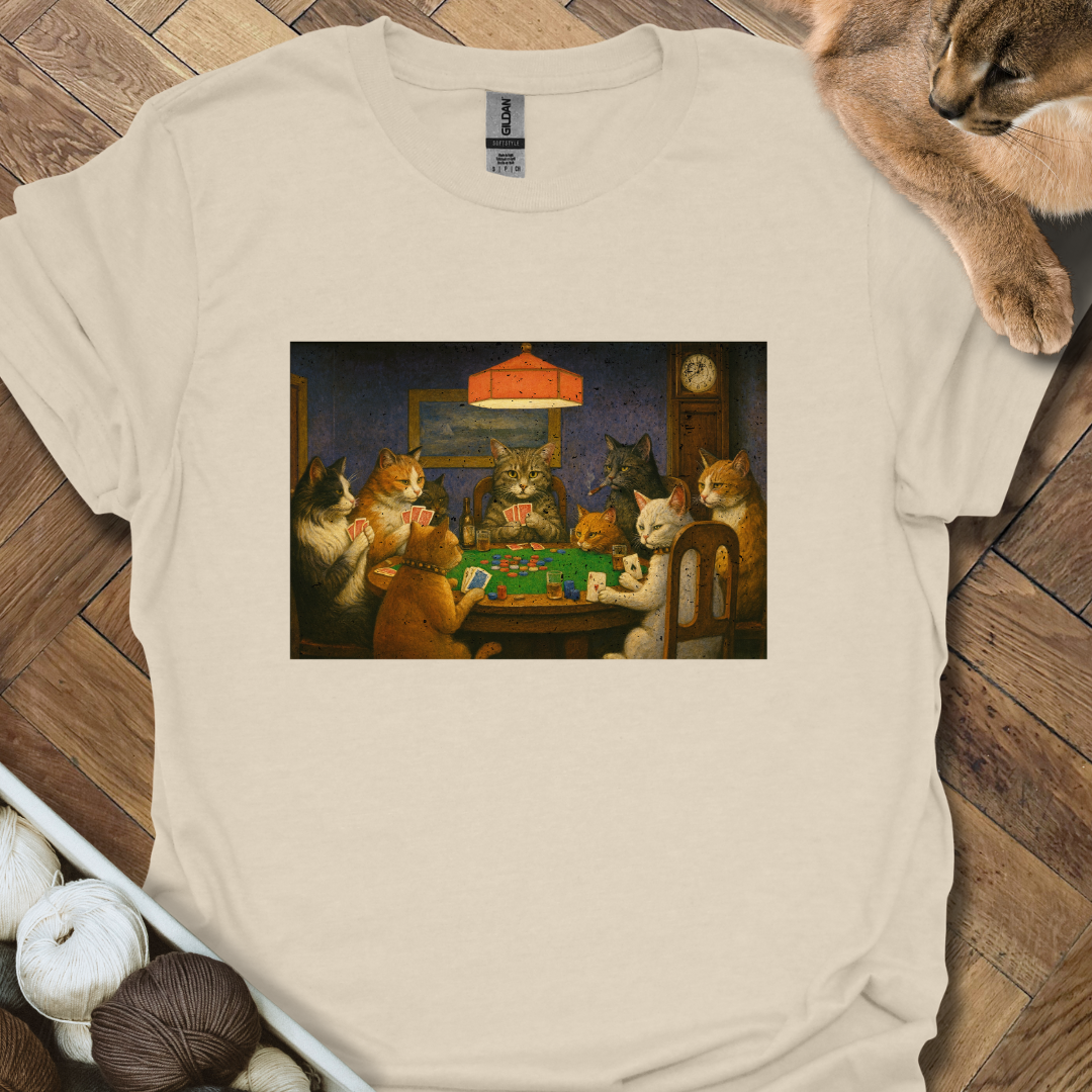 Poker Cats T-Shirt